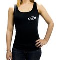 Race Sport Ladies' Soft Style Lighting Tank Top (Black) (S) RS009BS